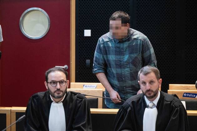 RECORD DATE NOT STATED The accused, Laurent Andris pictured during the jury selection for the trial of Laurent Andris, accused of killing his 65-year-old mother, Gabrielle Hannot., at the Hainaut province Assize Court in Mons, on Thursday 1 October 2026. The events date back to April 21, 2023, in Villers-Poterie (Gerpinnes). The accused rammed the neighbours cars twice. The police arrived later (called by neighbours), 65-year-old Gabrielle Hannot was already dead. Defence lawyer confirmed the accused committed the acts while under the influence of narcotics. The man, aged 32 at the time of the events, struck his mother with several objects, including a box cutter, with extreme violence. Laurent Andris had been convicted of attempted murder in 2016. He had been EMILExWINDAL 188437108