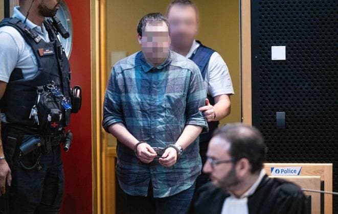 RECORD DATE NOT STATED The accused, Laurent Andris pictured during the jury selection for the trial of Laurent Andris, accused of killing his 65-year-old mother, Gabrielle Hannot., at the Hainaut province Assize Court in Mons, on Thursday 1 October 2026. The events date back to April 21, 2023, in Villers-Poterie (Gerpinnes). The accused rammed the neighbours cars twice. The police arrived later (called by neighbours), 65-year-old Gabrielle Hannot was already dead. Defence lawyer confirmed the accused committed the acts while under the influence of narcotics. The man, aged 32 at the time of the events, struck his mother with several objects, including a box cutter, with extreme violence. Laurent Andris had been convicted of attempted murder in 2016. He had been EMILExWINDAL 188437082