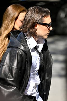 PFW Balenciaga Outside Arrivals JR Brooklyn Beckham arriving at the Balenciaga show during Paris Fashion Week, in Paris, France on 1 October 2026. Photo by Julien Reynaud APS-Medias ABACAPRESS.COM Paris France  Copyright: xReynaudxJulien APS-Medias ABACAx