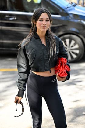 PFW Balenciaga Outside Arrivals JR Guest arriving at the Balenciaga show during Paris Fashion Week, in Paris, France on 1 October 2026. Photo by Julien Reynaud APS-Medias ABACAPRESS.COM Paris France  Copyright: xReynaudxJulien APS-Medias ABACAx