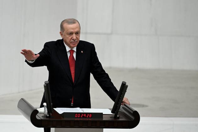 Turkish President Recep Tayyip Erdogan ANKARA, TURKIYE - OCTOBER 1: Turkish President Recep Tayyip Erdogan attends the Opening Event of the 5th Legislative Year of the 28th Term of the Grand National Assembly of Turkiye (GNAT), in Ankara, Turkiye on October 1, 2026. Rasit Aydogan Anadolu Ankara Turkey. Editorial use only. Please get in touch for any other usage.  Copyright: x2026xAnadoluxRasitxAydoganx