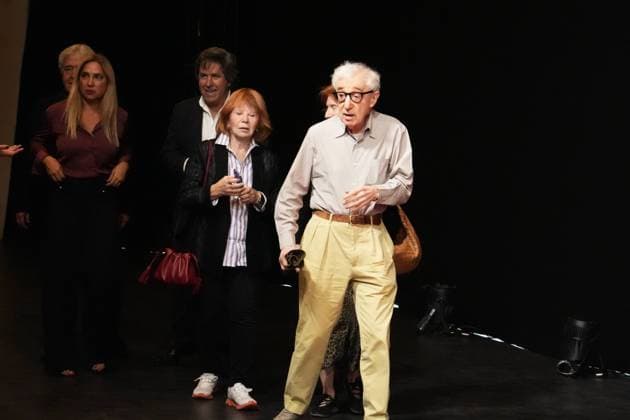Director Woody Allen during presentation of film Wasp 2026 in Madrid on Thursday, 01 October 2026 Cordon Press 