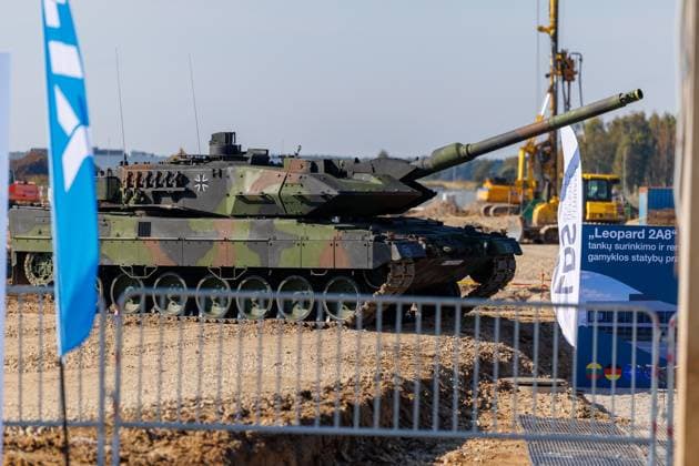 Leopard 2A8 tanku surinkimo ir remonto gamyklos statybu pradžios renginys. 2026-10-01, Kaunas Kaunas Lietuva Copyright: xErikasxOvcarenkox