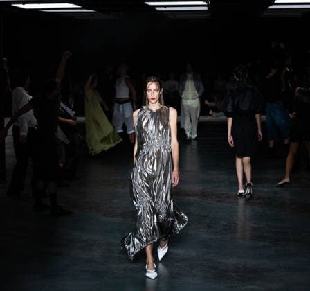 Paris Fashion Week Women s Wear SPRING SUMMER 2027 Collection by ALAINPAUL, October 1, 2026, photography by Sylvie Lefort, MAXPPP 01 10 2026 @Sylvie Lefort Photography MAXPPP 10 01 26 Models showcase designs from the ALAINPAUL Women’s Spring Summer 2027 collection during Paris Fashion Week in Paris, France, October 1, 2026. The Women’s collections were presented from September 28 to October 6, 26  Copyright: xMAXPPPxsylviexlefortxphotographyx LFR202610019441 LFR202610019441