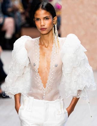 Paris Fashion Week: CHLOÉ Women s Spring Summer 2027 Collection, October 1, 2026; Photography by Sylvie Lefort; MAXPPP 01 10 2026 @Sylvie Lefort Photography MAXPPP 10 01 26 Models showcase designs from the CHLOE Women’s Spring Summer 2027 collection during Paris Fashion Week in Paris, France, October 1, 2026. The women’s collections were presented from September 28 to October 6, 26  Copyright: xmaxpppxsylviexlefortxphotographyx LFR202610019495 LFR202610019495