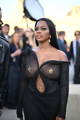 Jatavia Shakara Johnson (JT) at the Schiaparelli Women s Ready-to-Wear Spring Summer 2027 Collection fashion show during Paris Fashion Week, October 1, 2026. Pierre Perusseau, Bestimage. Celebrities at the Schiaparelli Women’s Ready-to-Wear Spring Summer 2027 Collection fashion show during Paris Fashion Week on October 1, 2026, in Paris, France.  Copyright: xPierrexPerusseaux xBestimagexPierrexPerusseaux xBestimagex