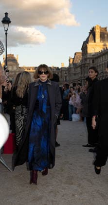 RECORD DATE NOT STATED IPA89188027 - Anna Wintour Paris, France, October 1, 2026. Anna Wintour arrives at the Schiaparelli Spring Summer 2027 fashion show at the Carrousel du Louvre during Paris Fashion Week.  Copyright: xx xx IPA89188027