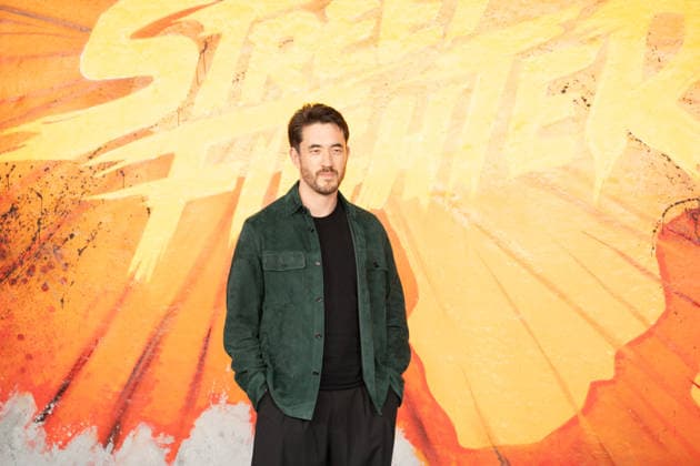 IPA89188045 - London, promotional photos for the movie Street Fighter on Leake Street. Pictured: Andrew Koji  Copyright: xCristinaxMasseix xCristinaxMasseix IPA89188045