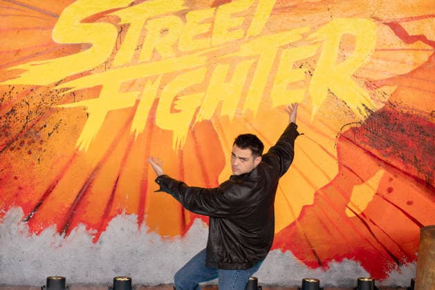 Noah Centineo attends Street Fighter Photocall at Leake Street, Waterloo in London, England. UK. Thursday 1st October 2026. Copyright: xJamesxWarrenx FP_Street_Fighter_Photocall_010