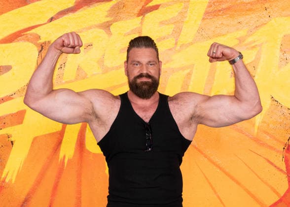 Olivier Richters attends Street Fighter Photocall at Leake Street, Waterloo in London, England. UK. Thursday 1st October 2026. Copyright: xJamesxWarrenx FP_Street_Fighter_Photocall_051
