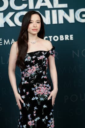 Mikey Madison attends the *THE SOCIAL RECKONING* photocall at Le Pathé Palace on October 1, 2026, in Paris, France 460108 2026 10 01  Copyright: xLionelxGuericolasx xStarfacex STAR_460108_065