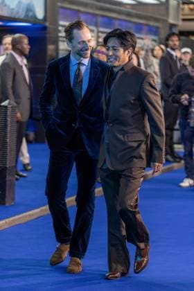 October 1, 2026, London, United Kingdom: Tom Hiddleston and Genden Phuntsok attend the London Gala Screening of TENZING at Curzon Mayfair, London.Cast and Guests attend the red carpet for the London Gala Screening of TENZING at Curzon Mayfair London United Kingdom  - ZUMAs197 20261001_aaa_s197_333 Copyright: xPhilxLewisx