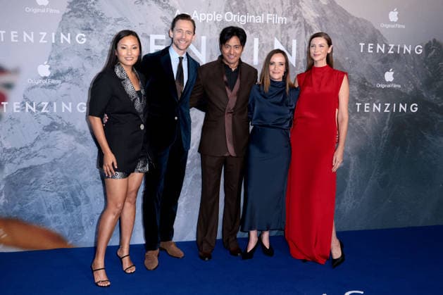 Tenzing film premiere, London, UK, on 1st October 2026 Tom Hiddleston, Genden Phuntsok, Jennifer Peedom and Caitriona Balfe at Tenzing film premiere, London, UK, on 1st October 2026, Credit:James Shaw Avalon UNITED KINGDOM, LONDON, London Copyright: xJamesxShawx xAvalonx 1139895376