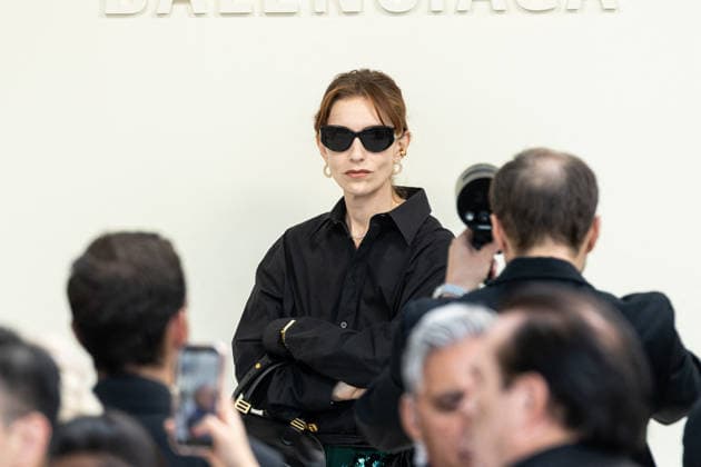 PFW - Balenciaga - Arrivals NB Lolita Chammah arrived at the Balenciaga Womenswear Spring Summer 2027 show as part of Paris Fashion Week on October 01, 2026 in Paris, France. Photo by Nasser Berzane ABACAPRESS.COM Paris France  Copyright: xBerzanexNasser ABACAx