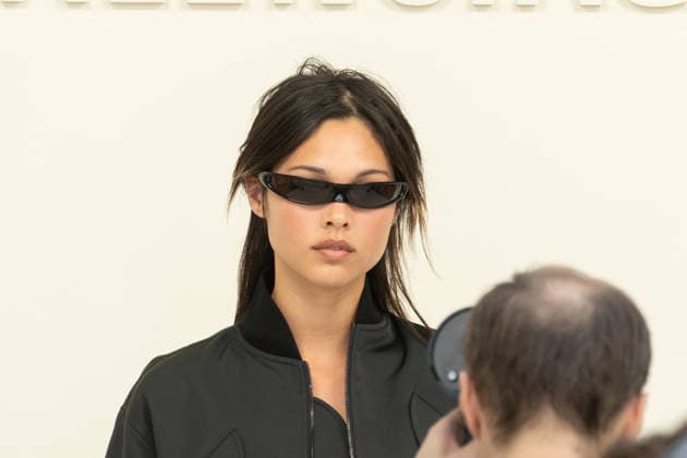 PFW - Balenciaga - Arrivals NB Miki arrived at the Balenciaga Womenswear Spring Summer 2027 show as part of Paris Fashion Week on October 01, 2026 in Paris, France. Photo by Nasser Berzane ABACAPRESS.COM Paris France  Copyright: xBerzanexNasser ABACAx
