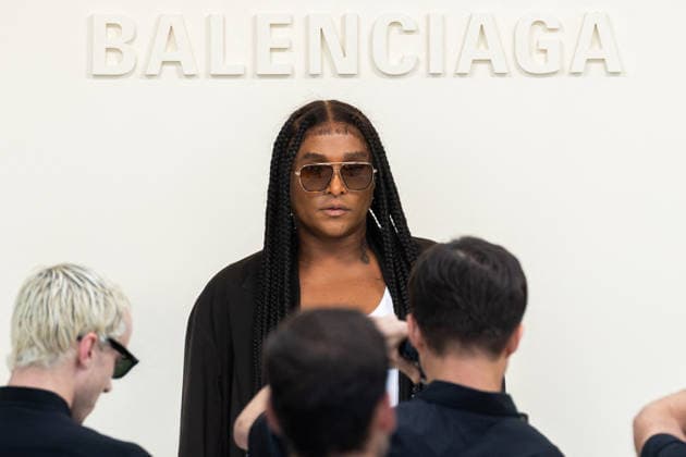PFW - Balenciaga - Arrivals NB Law Roach arrived at the Balenciaga Womenswear Spring Summer 2027 show as part of Paris Fashion Week on October 01, 2026 in Paris, France. Photo by Nasser Berzane ABACAPRESS.COM Paris France  Copyright: xBerzanexNasser ABACAx