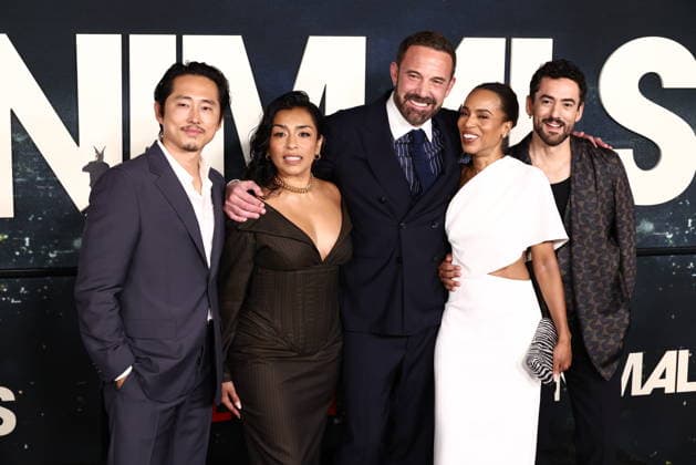 World Premiere Of Netflix s Animals Steven Yeun, Adriana Paz, Ben Affleck, Kerry Washington and Luis Gerardo MÃ ndez at the World Premiere Of Netflix s Animals held at Westwood Village Theater on October 1, 2026 in Westwood, Los Angeles, California, United States. Westwood California United States Copyright: xXavierxCollin ImagexPressxAgencyx