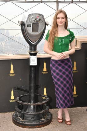 NEW YORK, NY- OCTOBER 1: Summer H. Howell pictured during a visit to he Empire State Building Ahead of the Release of Mike Flannigan s Carrie on October 1, 2026 in New York City. Copyright: xmpi099 MediaPunchx