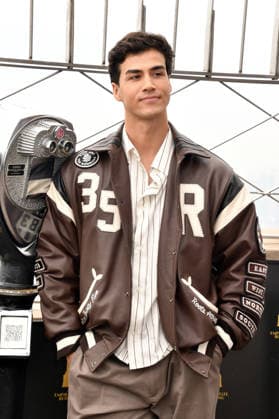 NEW YORK, NY- OCTOBER 1: Joel Oulette pictured during a visit to he Empire State Building Ahead of the Release of Mike Flannigan s Carrie on October 1, 2026 in New York City. Copyright: xmpi099 MediaPunchx
