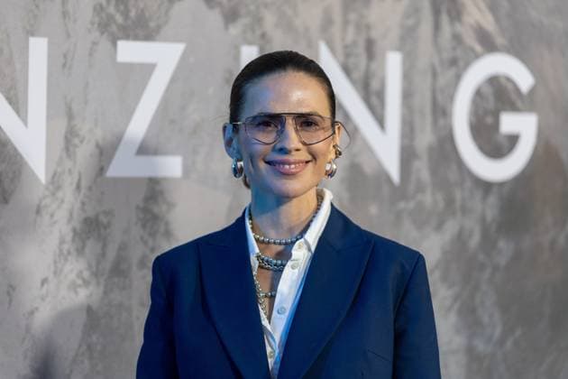 October 1, 2026, London, United Kingdom: Hayley Atwell attends the London Gala Screening of TENZING at Curzon Mayfair, London.Cast and Guests attend the red carpet for the London Gala Screening of TENZING at Curzon Mayfair London United Kingdom  - ZUMAs197 20261001_aaa_s197_233 Copyright: xPhilxLewisx