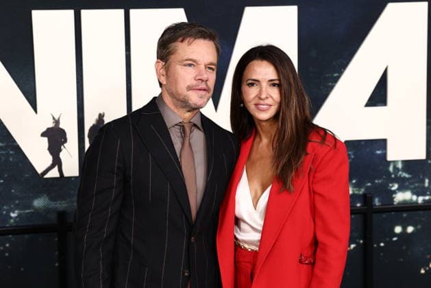 World Premiere Of Netflix s Animals Matt Damon and Luciana Barroso at the World Premiere Of Netflix s Animals held at Westwood Village Theater on October 1, 2026 in Westwood, Los Angeles, California, United States. Westwood California United States Copyright: xXavierxCollin ImagexPressxAgencyx