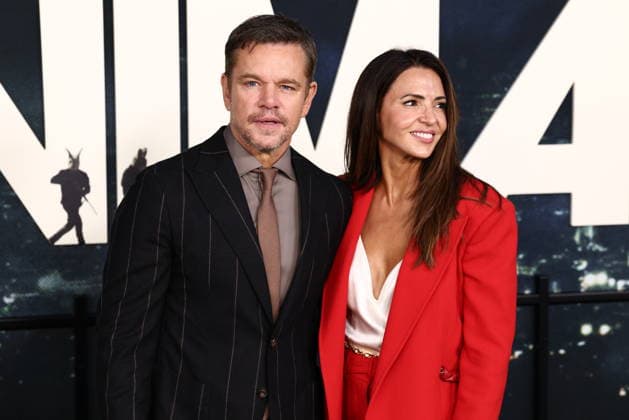 World Premiere Of Netflix s Animals Matt Damon and Luciana Barroso at the World Premiere Of Netflix s Animals held at Westwood Village Theater on October 1, 2026 in Westwood, Los Angeles, California, United States. Westwood California United States Copyright: xXavierxCollin ImagexPressxAgencyx
