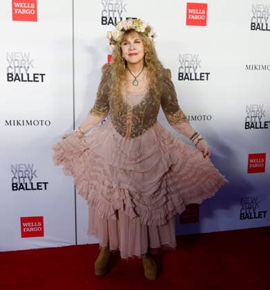Stevie Nicks arrives on the red carpet at the New York City Ballet 2026 Fall Fashion Gala at David H. Koch Theater, Lincoln Center on Thursday, October 1, 2026 in New York City.  NYP20261001105 JOHNxANGELILLO