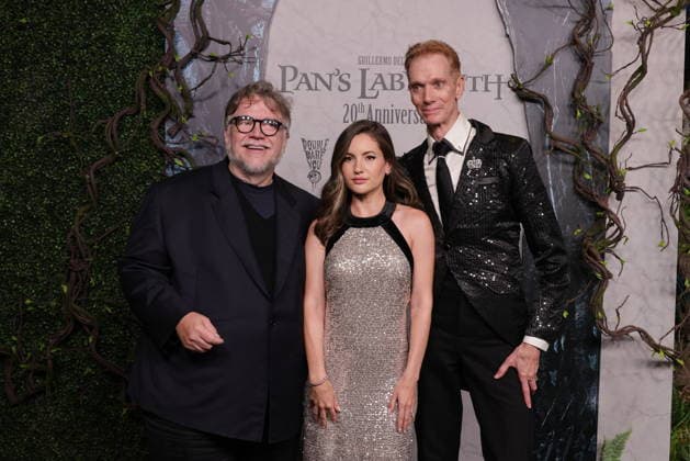 Pan s Labyrinth 20th Anniversary Premiere Los Angeles CA Oct1: IIvana Baquero and Doug Jones, Guillermo del Toro at the Pan s Labyrinth 20th Anniversary Premiere on October1, 2026 Credit: Crash Admedia EDITORIAL USE ONLY  Copyright: xx Admediax admphotosthree018962