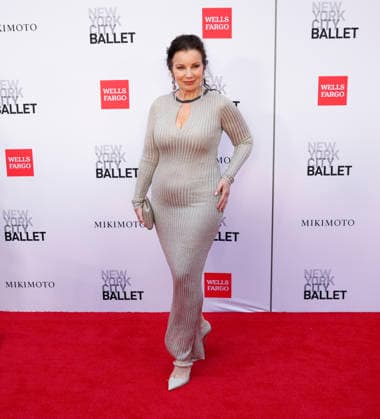 Fran Drescher arrives on the red carpet at the New York City Ballet 2026 Fall Fashion Gala at David H. Koch Theater, Lincoln Center on Thursday, October 1, 2026 in New York City.  NYP20261001122 JOHNxANGELILLO