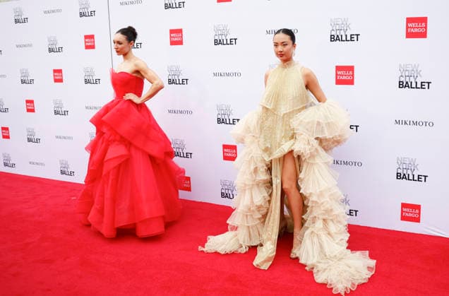 Kennedy Targosz arrives on the red carpet at the New York City Ballet 2026 Fall Fashion Gala at David H. Koch Theater, Lincoln Center on Thursday, October 1, 2026 in New York City.  NYP20261001132 JOHNxANGELILLO