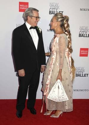 October 1, 2026, New York, New York, USA: Actors MATTHEW BRODERICK and SARAH JESSICA PARKERÃäseen during the red carpet arrivals for the New York City Fall Ballet Fall 2026 Gala held at the David Koch Theater at Lincoln Center. New York USA  - ZUMAk03_ 20261001_zaf_k03_055 Copyright: xNancyxKaszermanx