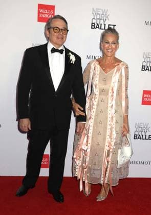 October 1, 2026, New York, New York, USA: Actors MATTHEW BRODERICK and SARAH JESSICA PARKERÃäseen during the red carpet arrivals for the New York City Fall Ballet Fall 2026 Gala held at the David Koch Theater at Lincoln Center. New York USA  - ZUMAk03_ 20261001_zaf_k03_059 Copyright: xNancyxKaszermanx