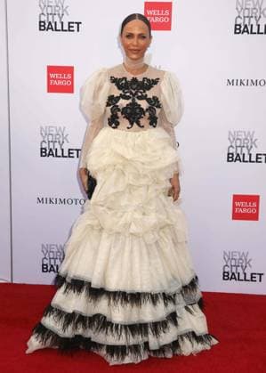 October 1, 2026, New York, New York, USA: Actor NICOLE ARI PARKER seen during the red carpet arrivals for the New York City Fall Ballet Fall 2026 Gala held at the David Koch Theater at Lincoln Center. New York USA  - ZUMAk03_ 20261001_zaf_k03_009 Copyright: xNancyxKaszermanx