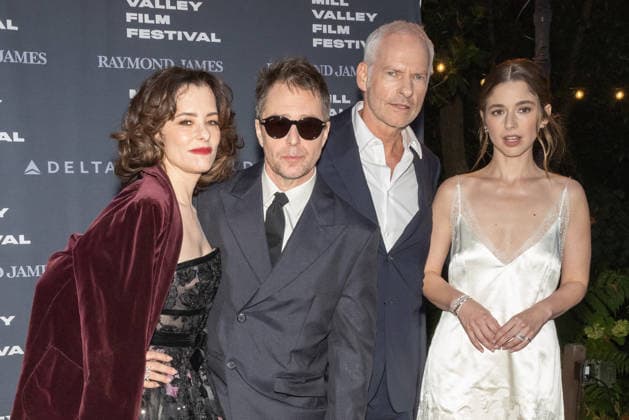 49th Mill Valley Film Festival Opening Night screening of Wild Horse Nine Parker Posey, Sam Rockwell, Martin McDonagh and Mariana Di Girolamo attend a screening of Wild Horse Nine during the Opening Night of the 49th Mill Valley Film Festival at the Outdoor Art Club on October 01, 2026 in Mill Valley, California. Mill Valley The Outdoor Art Club California USA Copyright: ximageSPACExforxMVFFx