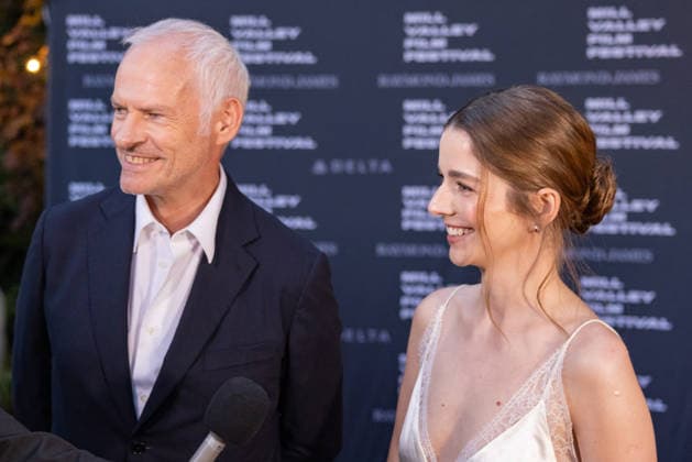 49th Mill Valley Film Festival Opening Night screening of Wild Horse Nine Martin McDonagh and Mariana Di Girolamo attend a screening of Wild Horse Nine during the Opening Night of the 49th Mill Valley Film Festival at the Outdoor Art Club on October 01, 2026 in Mill Valley, California. Mill Valley The Outdoor Art Club California USA Copyright: ximageSPACExforxMVFFx