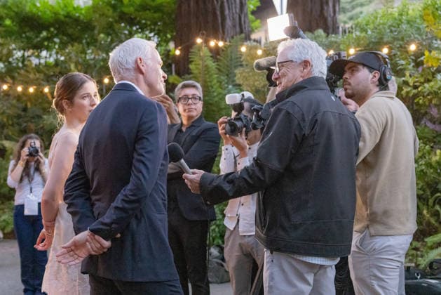 49th Mill Valley Film Festival Opening Night screening of Wild Horse Nine Martin McDonagh and Mariana Di Girolamo attend a screening of Wild Horse Nine during the Opening Night of the 49th Mill Valley Film Festival at the Outdoor Art Club on October 01, 2026 in Mill Valley, California. Mill Valley The Outdoor Art Club California USA Copyright: ximageSPACExforxMVFFx