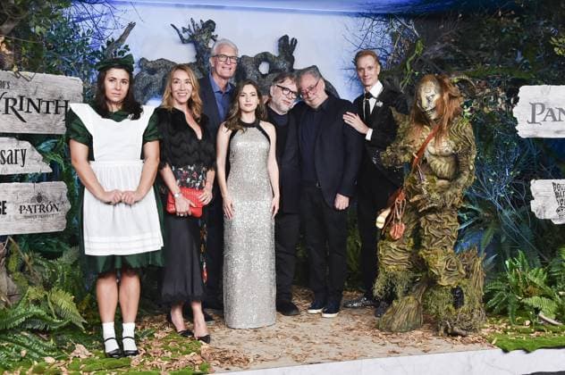 Chris McGurk, Yolanda Marcias, Guillermo Del Toro, Ivana Baquero, Doug Jones at arrivals for 20th Anniversary Screening of PAN S LABYRINTH, Academy Museum of Motion Pictures, Los Angeles, CA, October 01, 2026. Photo By: Elizabeth Goodenough Everett Collection 20th Anniversary Screening of PAN S LABYRINTH PUBLICATIONXNOTxINxCANxCHNxFRAxITAxJPNxNORxPOLxRUSxESPxUKxUSA