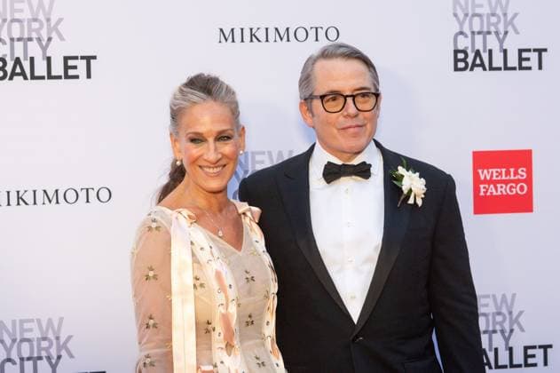 October 1, 2026, New York, New York, United States: (L-R) Sarah Jessica Parker and Matthew Broderick attend.The New York City Ballet 2026 Fall Gala at David H. Koch Theater, Lincoln Center on October 01, 2026 in New York City. New York United States  - ZUMAs197 20261001_aaa_s197_879 Copyright: xRonxAdarx
