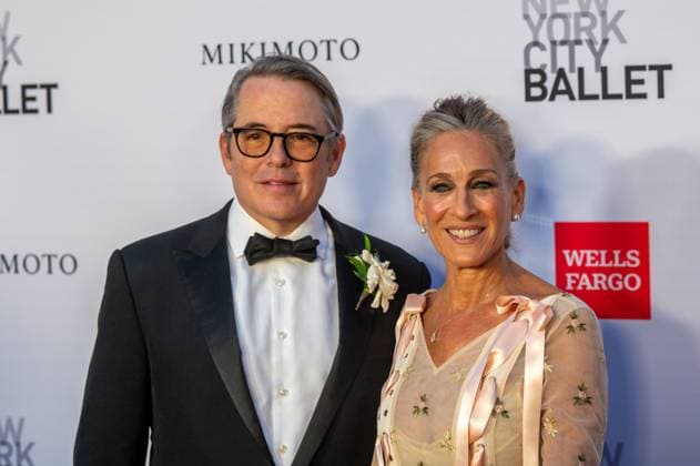 October 1, 2026, New York, New York, United States: (L-R) Matthew Broderick and Sarah Jessica Parker attend.The New York City Ballet 2026 Fall Gala at David H. Koch Theater, Lincoln Center on October 01, 2026 in New York City. New York United States  - ZUMAs197 20261001_aaa_s197_881 Copyright: xRonxAdarx