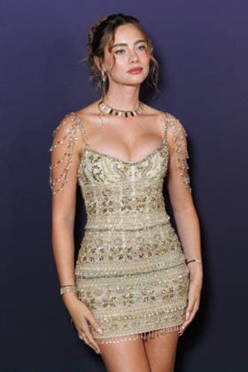 Messika Spring Summer 2027 Fashion Show during Paris Fashion Week: Celebrity Arrivals—Jade Distinguin 460109, October 1, 2026, Paris, France  Copyright: xSebastienxFremontx xStarfacex STAR_460109_060