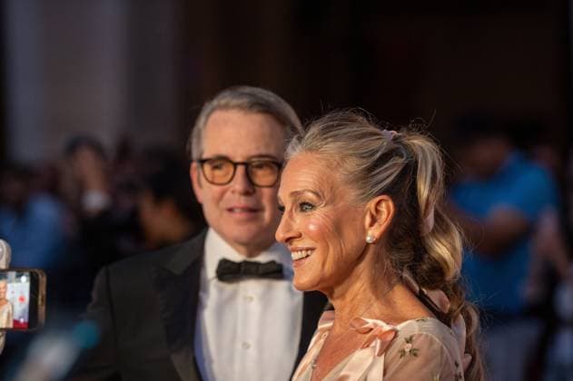 October 1, 2026, New York, New York, United States: (L-R) Matthew Broderick and Sarah Jessica Parker attend.The New York City Ballet 2026 Fall Gala at David H. Koch Theater, Lincoln Center on October 01, 2026 in New York City. New York United States  - ZUMAs197 20261001_aaa_s197_916 Copyright: xRonxAdarx