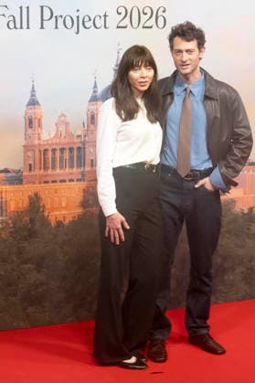 Woody Allen und Peter Vives beim offiziellen Empfang zum Drehstart des Woody Allen Fall Project 2026 in den Teatros del Canal. Madrid, 01.10.2026