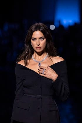 Irina Shayk at the Messika Terres de Contrastes fashion show on the sidelines of the Spring Summer 2027 Ready-to-Wear collections during Paris Fashion Week (PFW) on October 1, 2026, in Paris, France. Messika’s Terres de Contrastes fashion show on the sidelines of the Spring Summer 2027 Ready-to-Wear collections during Paris Fashion Week (PFW) on October 1, 2026, Paris, France  Copyright: xAgencex xBestimagexAgencex xBestimagex