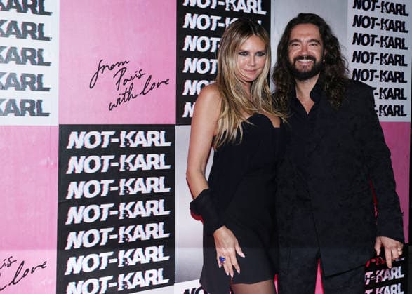 Heidi Klum and her husband Tom Kaulitz at the Karl Lagerfeld: From Paris with Love photocall at the Karl Lagerfeld Boutique in Paris on October 1, 2026. KARL LAGERFELD celebrates its Fall Winter 2026 campaign with Paris Hilton, Kit Butler, and NOT KARL, the newest addition to the House’s universe. For this private event in Saint-Germain-des-Prés, Paris Hilton will join NOT KARL to mark this new chapter—an immersive experience in the world of KARL LAGERFELD, blending fashion, creativity, and the House’s heritage Denis Guignebourg Bestimage The Karl Lagerfeld x Paris Hilton party during Paris RTW Spring Summer 2027 Fashion Week on October 1, 2026, in Paris, France Paris, France Copyright: xDenisxGuignebourgx xBestimagexDenisxGuignebourgx xBestimagex
