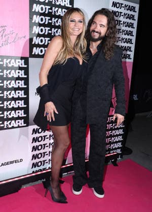 Heidi Klum and her husband Tom Kaulitz at the Karl Lagerfeld: From Paris with Love photocall at the Karl Lagerfeld Boutique in Paris on October 1, 2026. KARL LAGERFELD celebrates its Fall Winter 2026 campaign with Paris Hilton, Kit Butler, and NOT KARL, the newest addition to the House’s universe. For this private event in Saint-Germain-des-Prés, Paris Hilton will join NOT KARL to mark this new chapter—an immersive experience in the world of KARL LAGERFELD, blending fashion, creativity, and the House’s heritage Denis Guignebourg Bestimage The Karl Lagerfeld x Paris Hilton party during Paris RTW Spring Summer 2027 Fashion Week on October 1, 2026, in Paris, France Paris, France Copyright: xDenisxGuignebourgx xBestimagexDenisxGuignebourgx xBestimagex