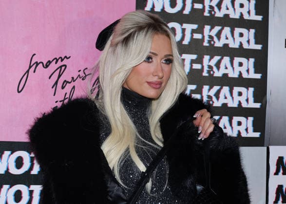 Paris Hilton at the Karl Lagerfeld: From Paris with Love event at the Karl Lagerfeld Boutique in Paris on October 1, 2026. KARL LAGERFELD celebrates its Fall Winter 2026 campaign with Paris Hilton, Kit Butler, and NOT KARL, a new member of the brand’s universe. For this private event in Saint-Germain-des-Prés, Paris Hilton will be joined by NOT KARL to mark this new chapter—an immersive experience in the world of KARL LAGERFELD, blending fashion, creativity, and the House’s heritage. Denis Guignebourg Bestimage The Karl Lagerfeld x Paris Hilton party during Paris RTW Spring Summer 2027 Fashion Week on October 1, 2026, in Paris, France. Paris, France Copyright: xDenisxGuignebourgx xBestimagexDenisxGuignebourgx xBestimagex
