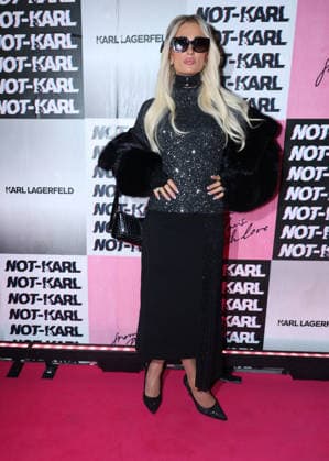 Paris Hilton at the Karl Lagerfeld: From Paris with Love event at the Karl Lagerfeld Boutique in Paris on October 1, 2026. KARL LAGERFELD celebrates its Fall Winter 2026 campaign with Paris Hilton, Kit Butler, and NOT KARL, a new member of the brand’s universe. For this private event in Saint-Germain-des-Prés, Paris Hilton will be joined by NOT KARL to mark this new chapter—an immersive experience in the world of KARL LAGERFELD, blending fashion, creativity, and the House’s heritage. Denis Guignebourg Bestimage The Karl Lagerfeld x Paris Hilton party during Paris RTW Spring Summer 2027 Fashion Week on October 1, 2026, in Paris, France. Paris, France Copyright: xDenisxGuignebourgx xBestimagexDenisxGuignebourgx xBestimagex