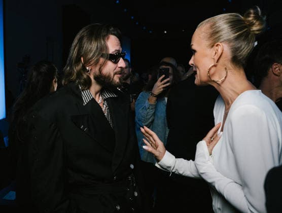 SCH and Laeticia Hallyday at the Messika Spring Summer 2027 Women’s Ready-to-Wear Collection fashion show during Paris Fashion Week (PFW) at the Grand Palais on October 1, 2026. Sam Delpech, Bestimage. Celebs at Messika’s Spring Summer 2027 Women’’s Ready-to-Wear Collection fashion show at Paris Fashion Week (PFW) at the Grand Palais on October 1, 2026, Paris, France  Copyright: xSamxDelpechx xBestimagexSamxDelpechx xBestimagex