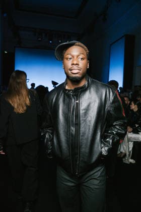 Tiakola at the Messika Spring Summer 2027 Women’s Ready-to-Wear Collection fashion show during Paris Fashion Week (PFW) at the Grand Palais on October 1, 2026. Sam Delpech, Bestimage. Celebrities at Messika’s Spring Summer 2027 Women’s Ready-to-Wear Collection fashion show at Paris Fashion Week (PFW) at the Grand Palais on October 1, 2026, Paris, France  Copyright: xSamxDelpechx xBestimagexSamxDelpechx xBestimagex