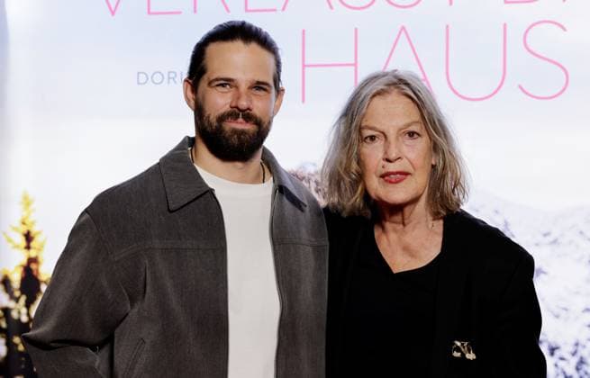 Josef Ellers, Angela Winkler, Deutschland, Berlin, Special Screening in Berlin von FRAU WINKLER VERLÄSST DAS HAUS